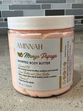 AMINNAH - Mango Papaya Whipped Body Butter